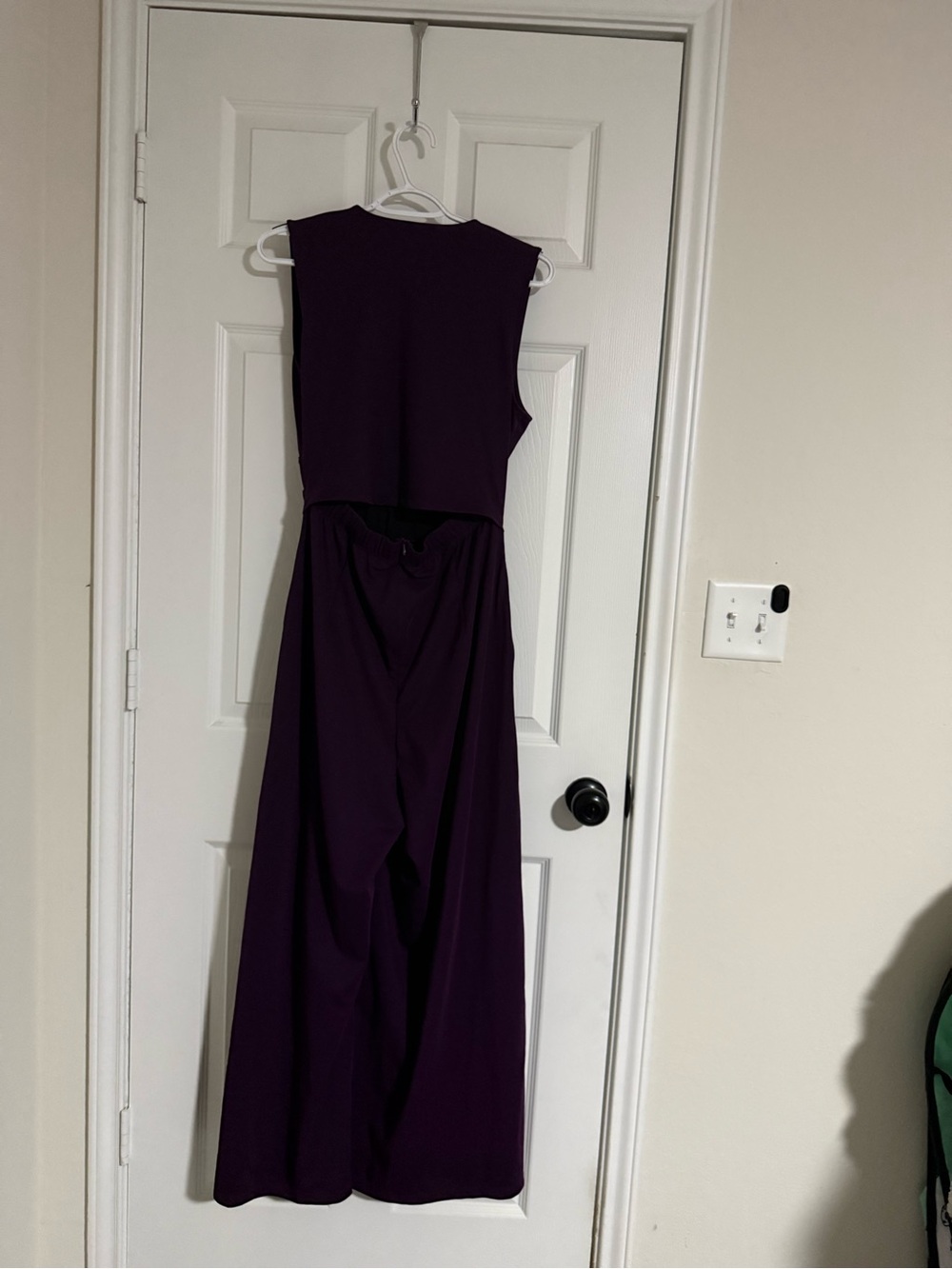 Halara V Neck Sleeveless Ruched Pocket Jumpsuit-Easy Peezy